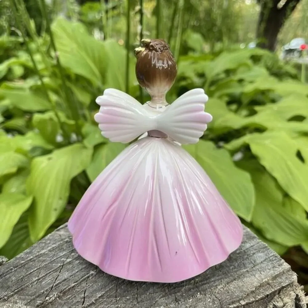 Josef Originals 11th Birthday Girl Angel Porcelain Figurine with Sticker Vintage